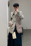 ARCHIVIO J.M.Ribot color block stripe suit G01/FD
